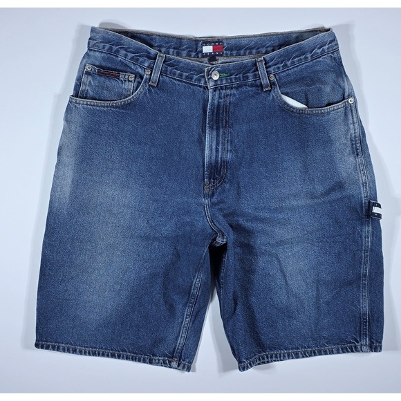 Tommy Jeans Other - Tommy Jeans Men's Denim Carpenter Shorts Blue Medium Wash Hammer Loop Size 36